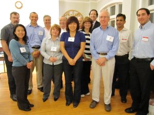 Some Boston West Toastmaster members from 28-Sept-2009 meeting